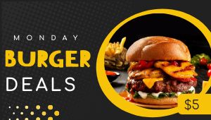 Daily Burger Specials Digital Boards