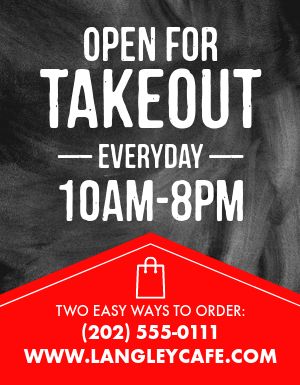 Everyday Takeout Flyer