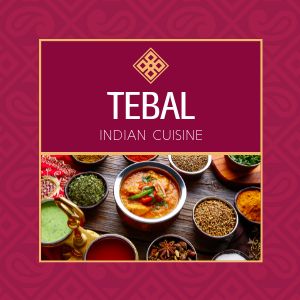 Indian Cuisine Instagram Post