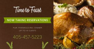 Thanksgiving Feast Facebook Post