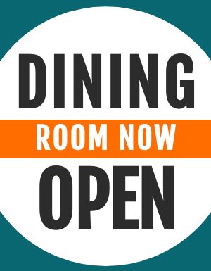 Dining Room Open Flyer