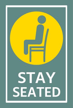 Stay Seated Table Display