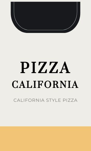 California Style Pizza Business Card