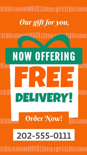 Free Delivery Instagram Story