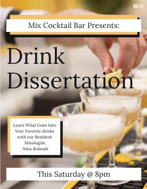 Drink Class Flyer