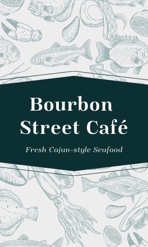 Cajun Style Seafood Business Card