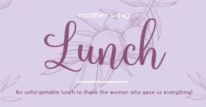 Mothers Day Lunch Facebook Post
