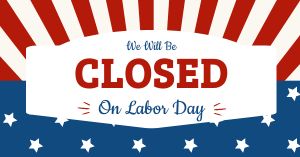 Labor Day Closed Facebook Post