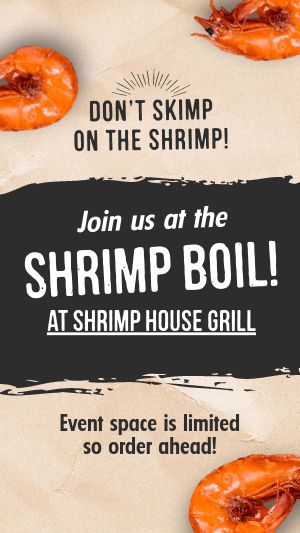 Shrimp Boil Facebook Story