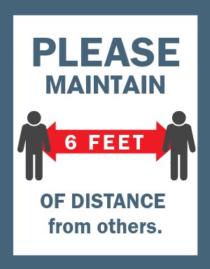 Distance Signage
