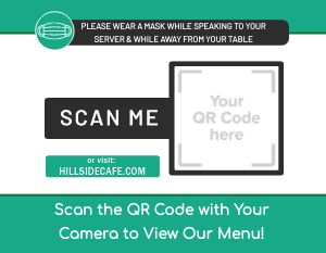 Scan Here QR Code Flyer