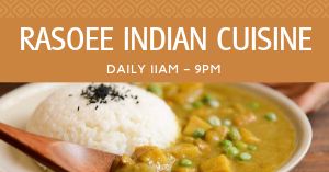 Indian Food Facebook Post
