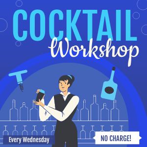 Blue Cocktail Workshop IG Pot