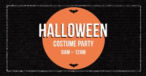 Halloween Party Facebook Post