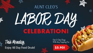 Labor Day Party Digital Poster