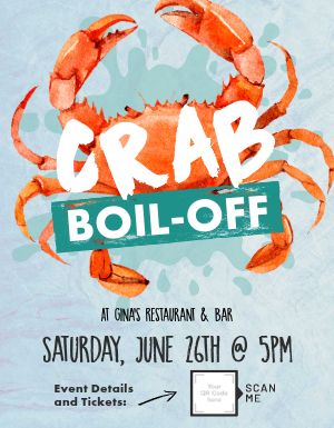 Crab Boil Flyer