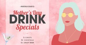 Mothers Day Drink Specials FB Post