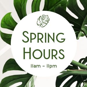 Spring Hours Instagram Post