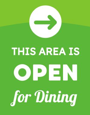 Open for Dining Poster