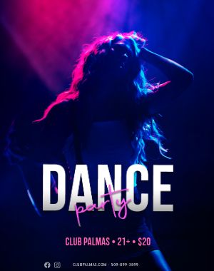 Dance Club Poster
