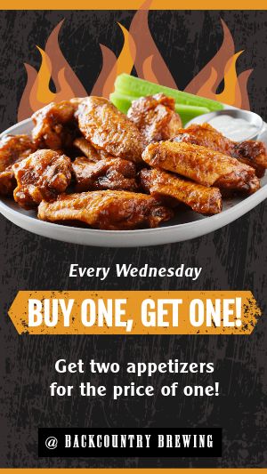 Wings Specials Facebook Story