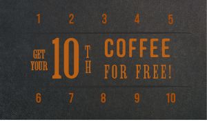Coffee Rewards Card
