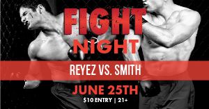 Fight Night Facebook Post