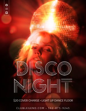 Disco Nightclub Flyer