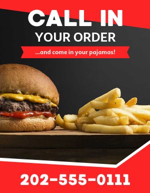 Call Order Flyer