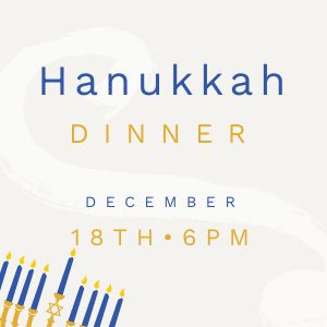 Light Hanukkah Dinner Instagram Post