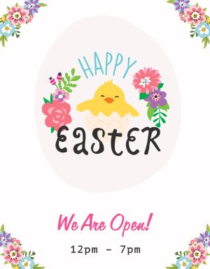 Charming Easter Flyer