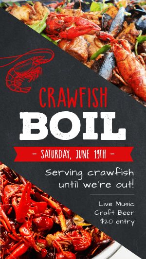 Crawfish Boil FB Story