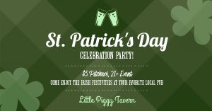 St Patricks Pub Facebook Post