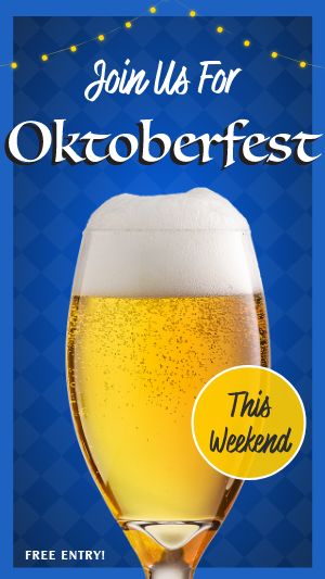 Blue Oktoberfest Event FB Story