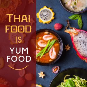 Thai Food Instagram Post