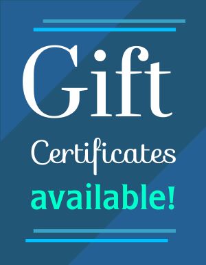 Gift Certificates Available Sign