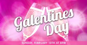 Galentines Day Cheers Facebook Post