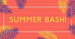 Summer Bash Facebook Post