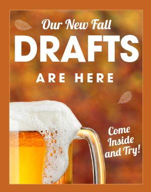 Fall Drafts Poster