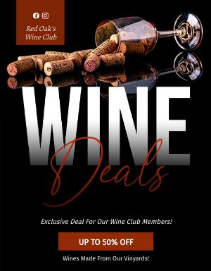 Wine Deals Flyer