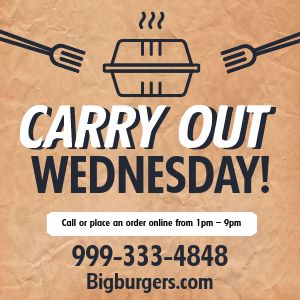 Carryout Wednesday Instagram Post
