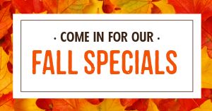 Fall Specials Facebook Post