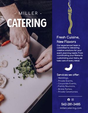 Promo Catering Flyer