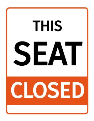 Seat Closed Flyer