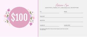 Mothers Day Gift Certificate