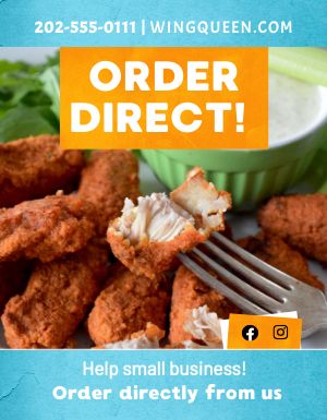 Takeout Order Flyer