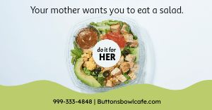 Salad Takeout Facebook Post