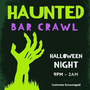 Halloween Bar Crawl Instagram Post