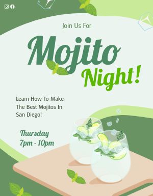 Mojito Night Flyer