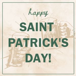 St Patricks Day Pint Instagram Post